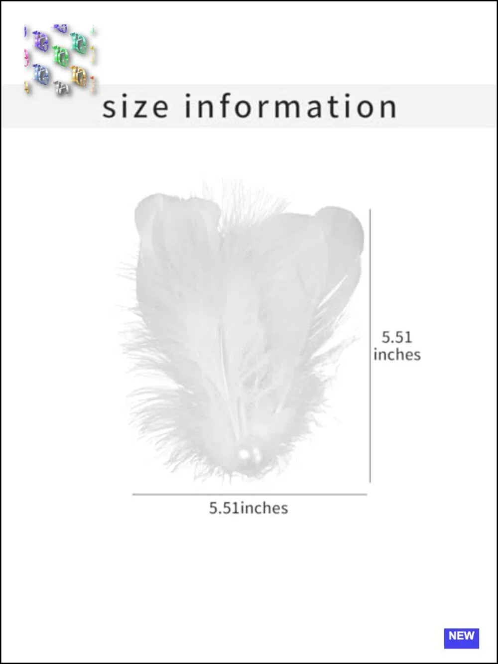 Feather Hair Clip Set with Faux Pearls for Women Wedding Prom Ballet